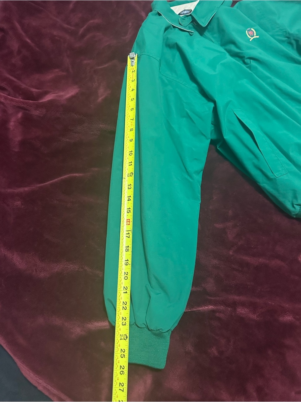 Tommy Hilfiger Green Windbreaker Jacket - Picture 9 of 16